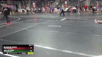 75 lbs Quarterfinal - BlakeLee Smith, Team Oklahoma vs BryLee Irsik, Team Nebraska