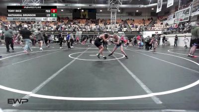 92 lbs Rr Rnd 3 - Tory Rice, Prodigy Elite vs Nathanial Brunson, Lexington Wrestling Club