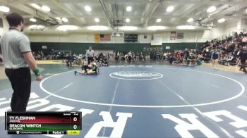 126 lbs 1st Place Match - Deacon Wintch, Klahowya vs Ty Fleshman, Shelton