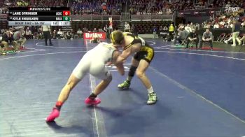 1A-157 lbs Champ. Round 1 - Lane Stringer, AC/GC vs Kyle Engelken, Maquoketa Valley