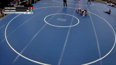 106 lbs Semis & 1st Wrestleback (8 Team) - Owen Launer, Kearney vs Cayden Engel, Lincoln East