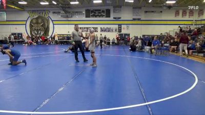 JV-7 lbs Round 1 - Jonathan Juarez, West Liberty vs Adrian Short, Centerville