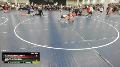 126 lbs Champ. Round 3 - Sabatino Sciullo, CRWC vs Wyatt Franckowiak, Askren Wrestling Academy