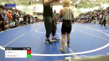 67 lbs Quarterfinal - Kyrin Robinson, Pin-King All Stars vs Grayson Phillips, Team Tulsa Wrestling Club