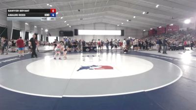 67 lbs Champ. Round 2 - Grace Kerr, Roundtree Wrestling Academy vs Mia Kerr, Roundtree Wrestling Academy