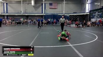 64 lbs Round 6 (8 Team) - Damien Hernandez, Kraken vs Zayne Young, Bitetto Trained