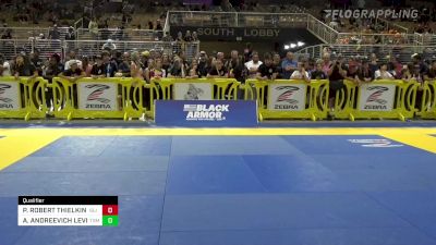 PARKER ROBERT THIELKING vs ALEKSANDR ANDREEVICH LEVIN 2022 Pan Kids Jiu-Jitsu IBJJF Championship