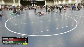 190 lbs Semifinal - Blaise Turner, Team Idaho Wrestling Club vs Carter Brown, Bonhomme Wrestling