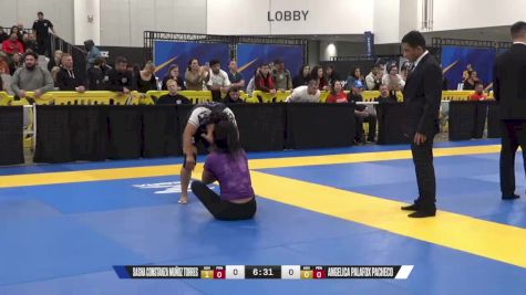 Angelica Palafox Pacheco vs Sasha Constanza Muñoz Torres 2024 World IBJJF Jiu-Jitsu No-Gi Championship