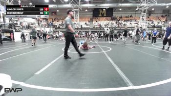 106 lbs 3rd Place - Kaylor Jones, Lions Wrestling Academy vs Josh Borbely, Unattached