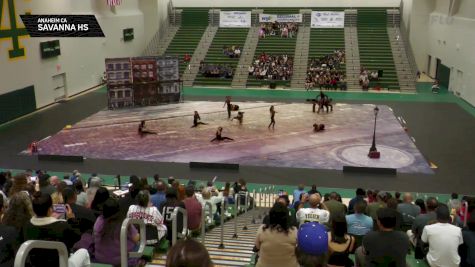Savanna HS "Anaheim CA" at 2026 WGI Guard Manhattan Beach Regional+