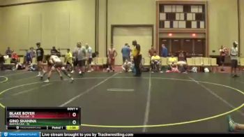 130 lbs Quarterfinals (8 Team) - Blake Boyer, Revival Yellow vs Gino Shanina, Buxton USA