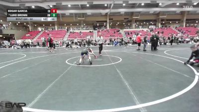 64 lbs 3rd Place Match - Luke Brown, Open Mats vs Edgar Garcia, Colorado Hammers
