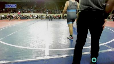 195 lbs Consi Of 8 #1 - Malakai Agnew, Bartlesville Wrestling Club vs Jerry Welch, Harrah Little League Wrestling