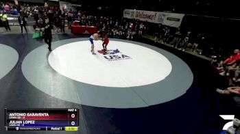 106 lbs Round 2 (16 Team) - Antonio Garaventa, CMWA-GR vs Julian Lopez, LAWA-GR