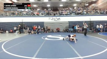 49 lbs Cons. Round 1 - Zayne Latimer, Grangeville Youth Wrestling Club vs Camden Randall, Hawk Wrestling Club
