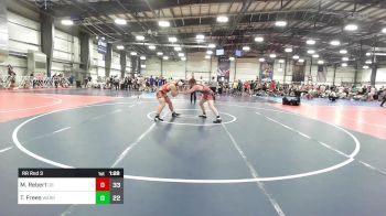 195 lbs Rr Rnd 3 - Mason Rebert, Gettysburg vs Tavin Frees, Warrior RTC