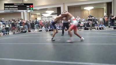 130 lbs Consi Of 4 - Lucas Martinez, Regulator Wrestling vs Ezra Archuleta, Lancet WC