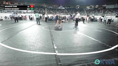 195 lbs 3rd Place - Branson Cobb, Elk City vs Patrick McHenry, Broken Arrow Wrestling Club