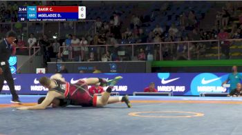 110 kg 1/4 Final - Cemal Bakir, Turkey vs Davit Mgeladze, Georgia