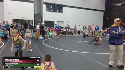 64 lbs 1st Place Match - Tanner James, Palmetto State Wrestling vs Micah Owens, Legacy Elite
