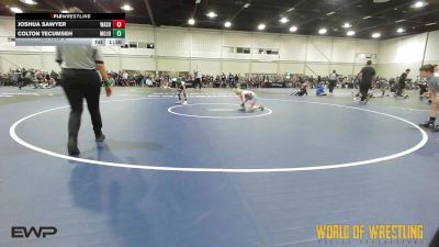 56 lbs Rr Rnd 5 - Colton Tecumseh, Mojo Mulisha 12U vs Joshua Sawyer, Washington 12U