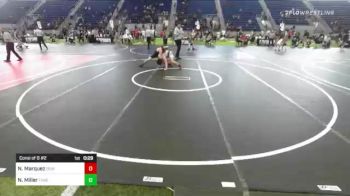 152 lbs Consi Of 8 #2 - Nathan Marquez, Downey High Scool vs Nicholas Miller, Threshold WC