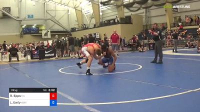 74 kg Consi Of 16 #2 - Ryan Epps, Minnesota vs Larry Early, Virginia Beach Regional Training Center