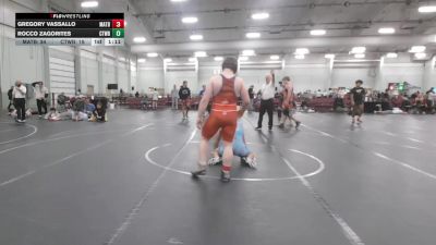 165 lbs Round 4 (10 Team) - Gregory Vassallo, Mat Assassins Black vs Rocco Zagorites, CHWHALE Blue