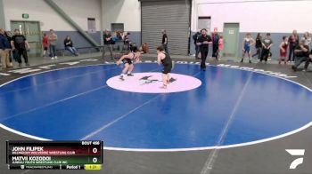 117 lbs Final - John Filipek, Dillingham Wolverine Wrestling Club vs Matvii Kozodoi, Juneau Youth Wrestling Club Inc.