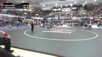 120 lbs Cons. Round 1 - Molly Helget, Hays-Thomas More Prep-Marian HS vs Willow Wyatt, Burlingame HS