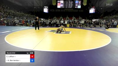 135 lbs Round Of 64 - Chloe LaRue, WI vs Kailani Barrientos, FL