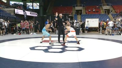 120 lbs Cons. Rd Of 64 - Cael Stricker, Iowa vs Adrian E. Villarreal, Oklahoma