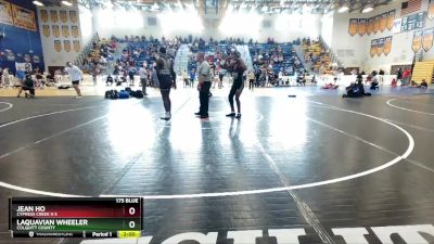 175 Blue Round 2 - JEAN HO, Cypress Creek H S vs LaQuavian Wheeler, Colquitt County