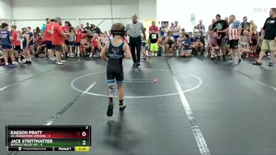 56 lbs Round 1 (4 Team) - Cabela Trail, U2 Journeymen Uprising vs Hunter Mattison, Buffalo Valley WC