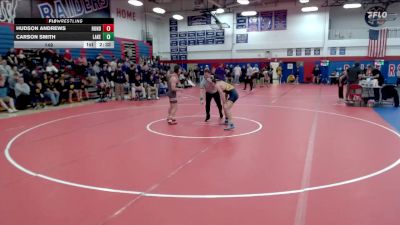 149 lbs Finals (2 Team) - Carson Smith, Lakeland vs Hudson Andrews, Huntingdon