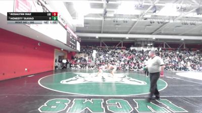 190 lbs 1st Place Match - Rosalynn Diaz, Liberty vs Honesty Taavao, Pittsburg Senior