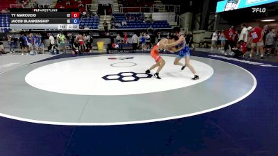 113 lbs Cons. Rd Of 128 - Ty Marcucio, CT vs Jacob Blankenship, NE