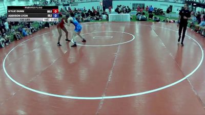 130 lbs Kylie Dunn, Missouri Red vs Addison Lyon, Ohio Scarlet