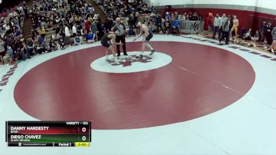 132 lbs Semifinal - Danny Hardesty, Basic vs Diego Chavez, SLAM! NEVADA