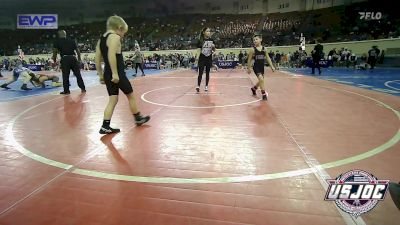 67 lbs Consi Of 8 #1 - Cayson Delgado, F-5 Grappling vs Brody Hobson, Lexington Wrestling Club