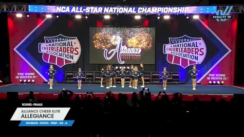 Alliance Cheer Elite - Allegiance [2025 L1.1 Youth - PREP - D2 - A Finals] 2025 NCA All-Star National Championship