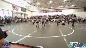 55 lbs Quarterfinal - Bennett Grose, Ponca City Wildcat Wrestling vs Winston Bolay, Perry Wrestling Academy