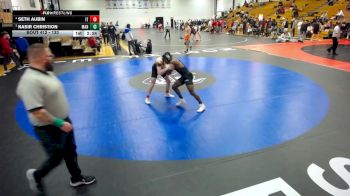 133 lbs 3rd Place Match - Seth Aubin, Indiana Tech vs Nasir Christion, Manchester