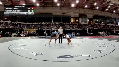 190 lbs Quarterfinal - Keshae Cribbs, Old Mill vs Azariyah Johnson, Stephen Decatur