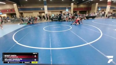 152 lbs Cons. Round 5 - Wyatt Smith, 512 Outlaw Wrestling vs William Randolph, Texas Takedown Academy