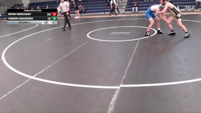 139-143 lbs Round 3 - Tanner Knudesen, Lincoln Southeast vs Devin Merchant, Lincoln East
