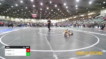 58 lbs Consi Of 8 #2 - Braxton Borer, Hawks WC Lincoln vs Zephyr Salas, Threshold