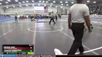 220 lbs Semifinal - Traquan Robertson, Patrick Henry (Roanoke) vs George Deeb, John Randolph/ Tucker