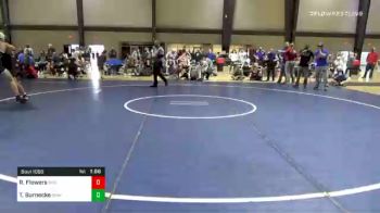 160 lbs Semifinal - Russell Flowers, Storm Wrestling Center vs Tony Burnecke, Grindhouse Wrestling